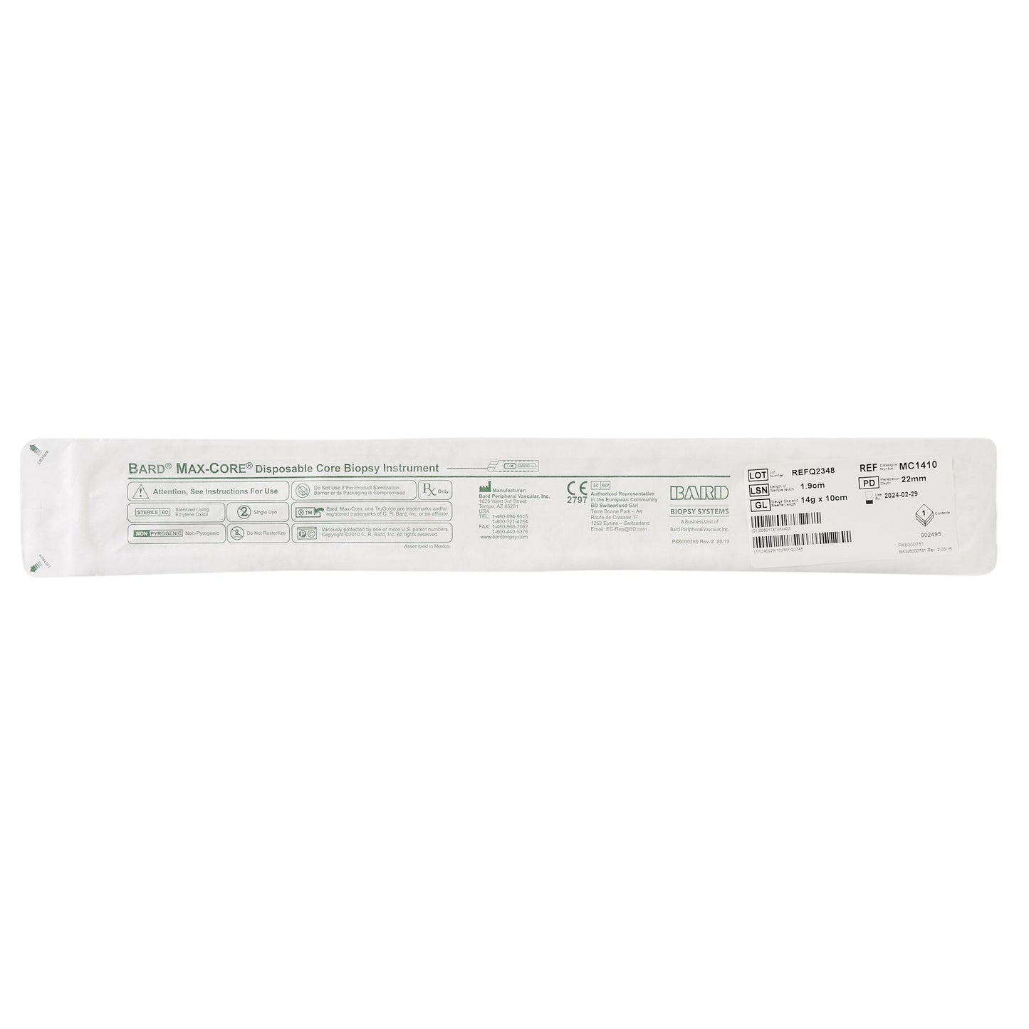 Max Core® Biopsy System
