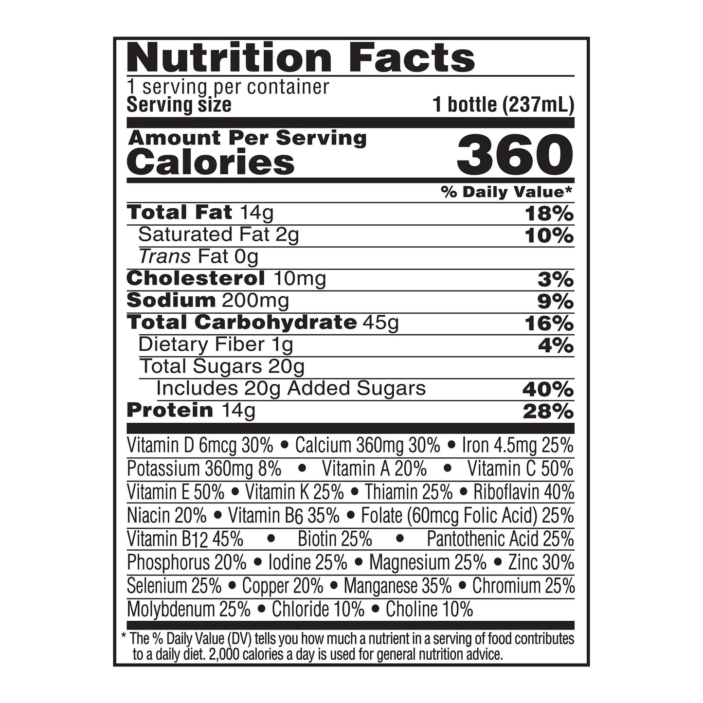 Boost® Plus Strawberry Balanced Nutritional Drink, 8 oz. Bottle