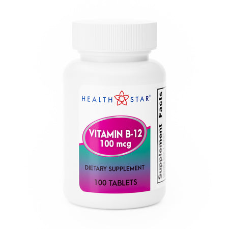 Geri-Care 856-01-HST Health*Star Vitamin B-12 Supplement