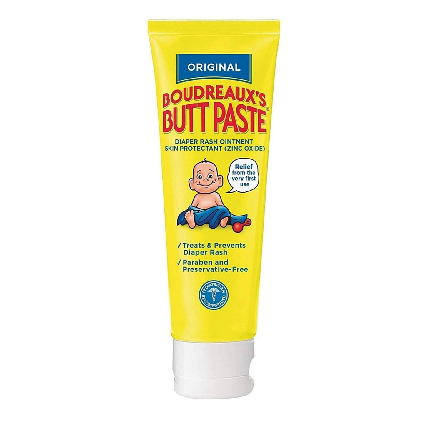Boudreaux's Original Butt Paste Diaper Rash Treatment, Scented, 2-ounce tube