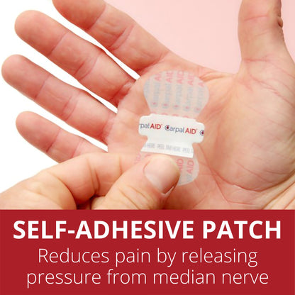 Carpal Aid® Patch Hand-Based Carpal Tunnel Support