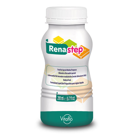 Vitaflo USA LLC 1193806 Renastep Pediatric Renal Medical Food, Vanilla, 6.7-ounce bottle