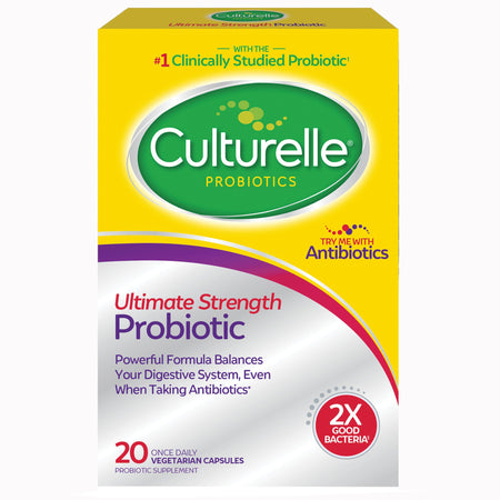 i-Health Inc 49100400358 Probiotic Dietary Supplement Culturelle 20 per Box Capsule