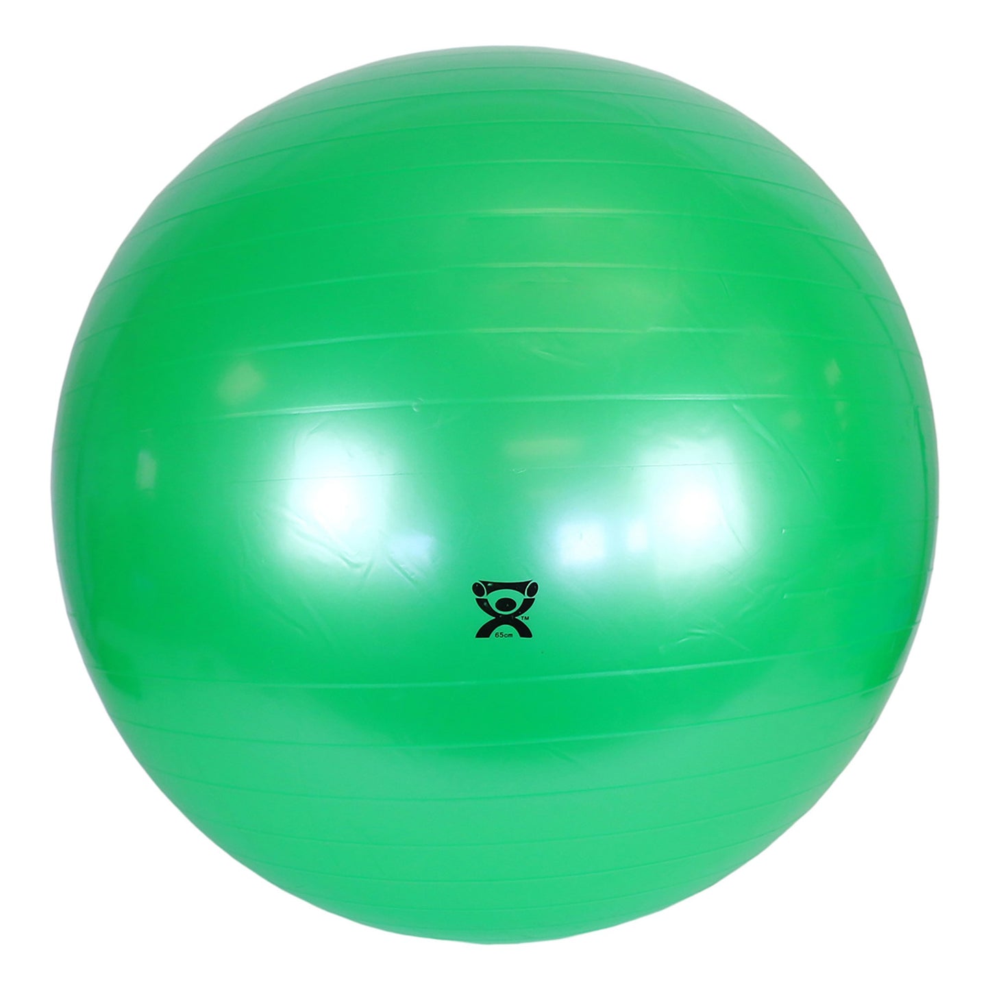CanDo® Inflatable Exercise Ball, Green, 26 Inches