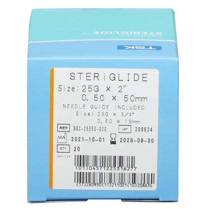 SteriGlide® Flexible Aesthetic Microcannula, 25 Gauge, 2 Inch