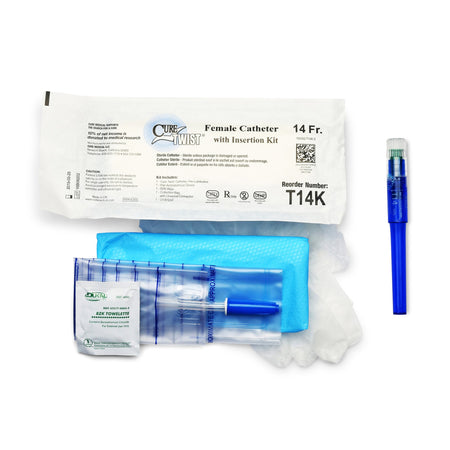 ConvaTec T14K Cure Twist Intermittent Catheter Kit, 14 Fr.