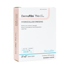 DermaFilm® Hydrocolloid Dressing, 2 x 2 Inch