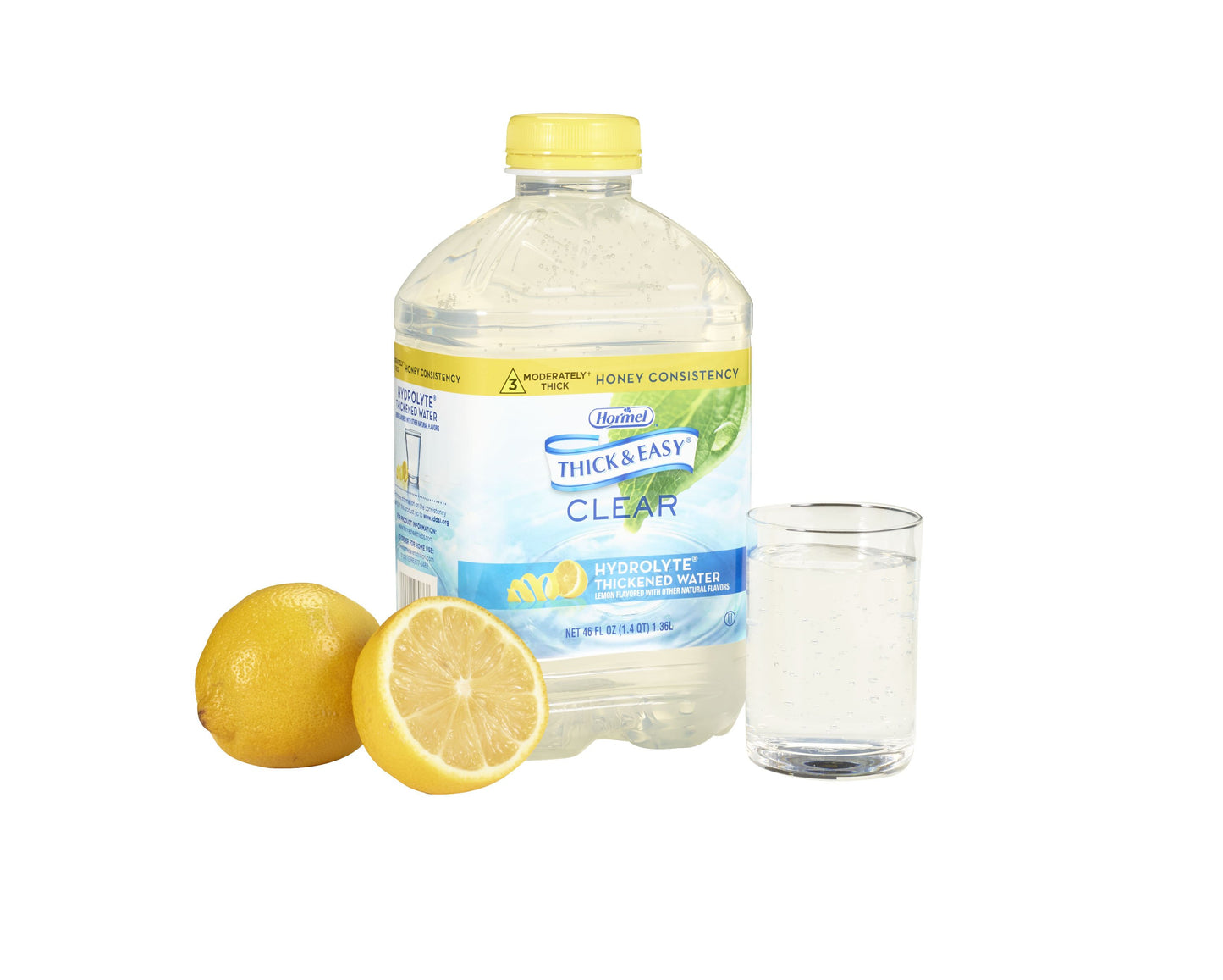 Thick & Easy® Hydrolyte® Honey Consistency Lemon Thickened Water, 46-oz.