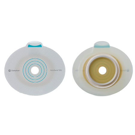 Coloplast 10531 SenSura Mio Click Ostomy Barrier, 10 – 65 mm Stoma Opening, Yellow Match