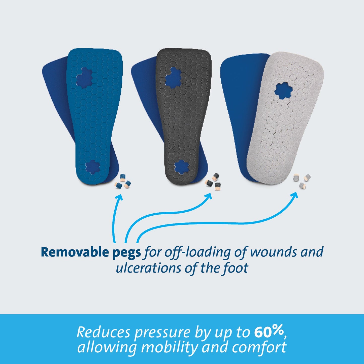 Darco International PegAssist™ Insole, Extra Large