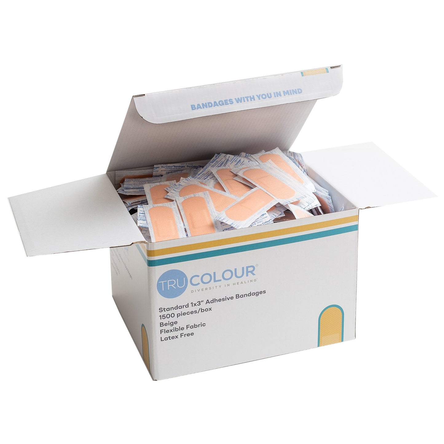 TruColour® Beige Adhesive Strip, 1 x 3 Inch