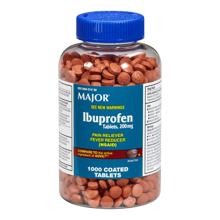 Major Pharmaceuticals 904674780 Ibuprofen Pain Relief
