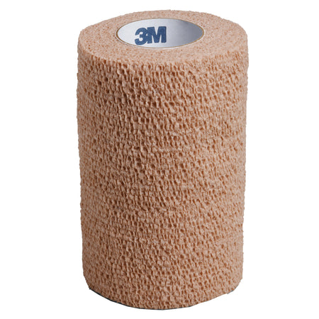 Solventum 1584 3M Coban Self-adherent Closure Cohesive Bandage, 4 Inch x 5 Yard