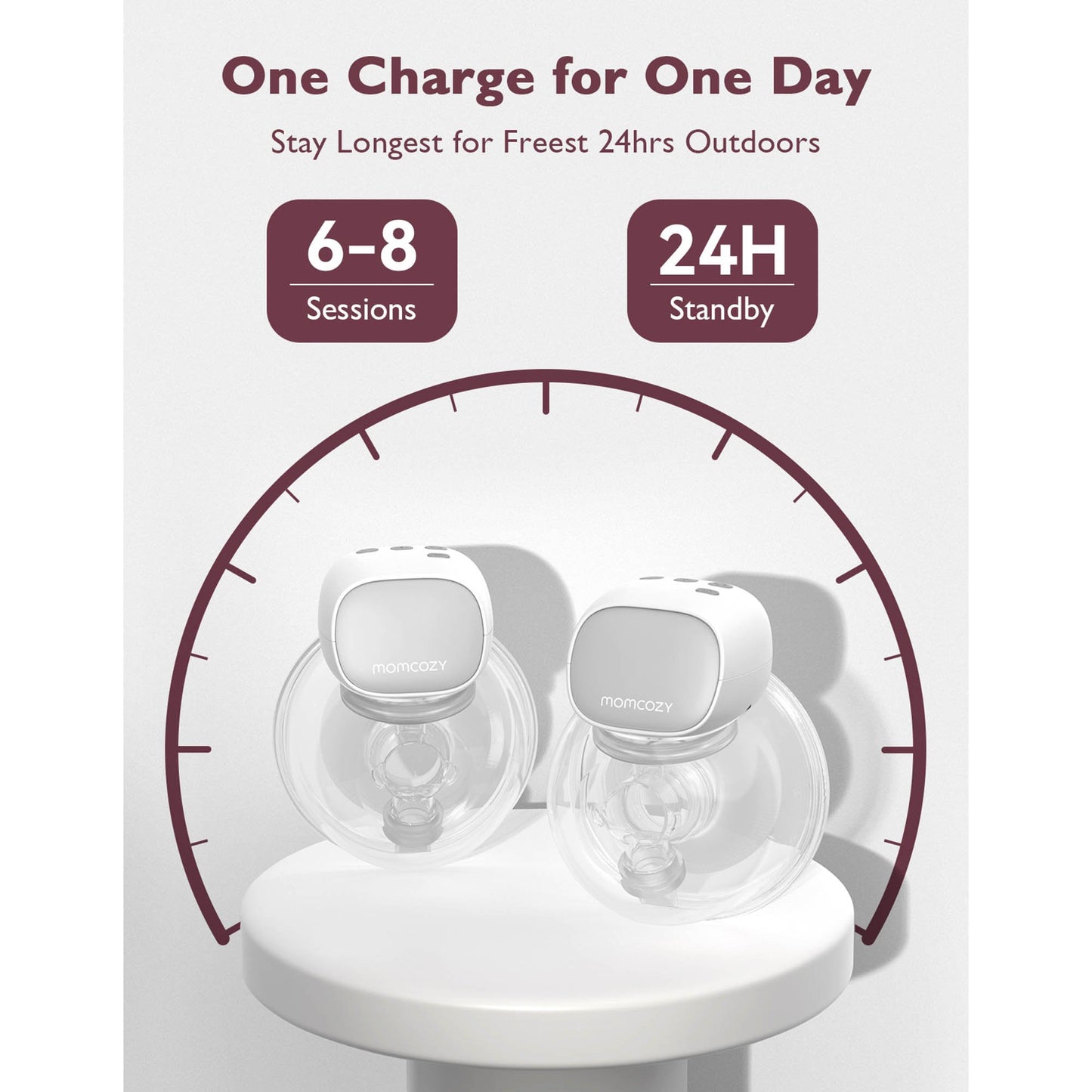 Hands Free Double Electric Breast Pump Momcozy S9 Pro-N