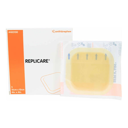 Smith & Nephew 483100 Replicare Hydrocolloid Dressing, 4 x 4 Inch