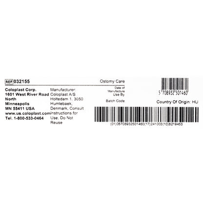 Brava® Stoma Skin Protective Sheet Ostomy Barrier with Moist Adhesion, 6 x 6 in.