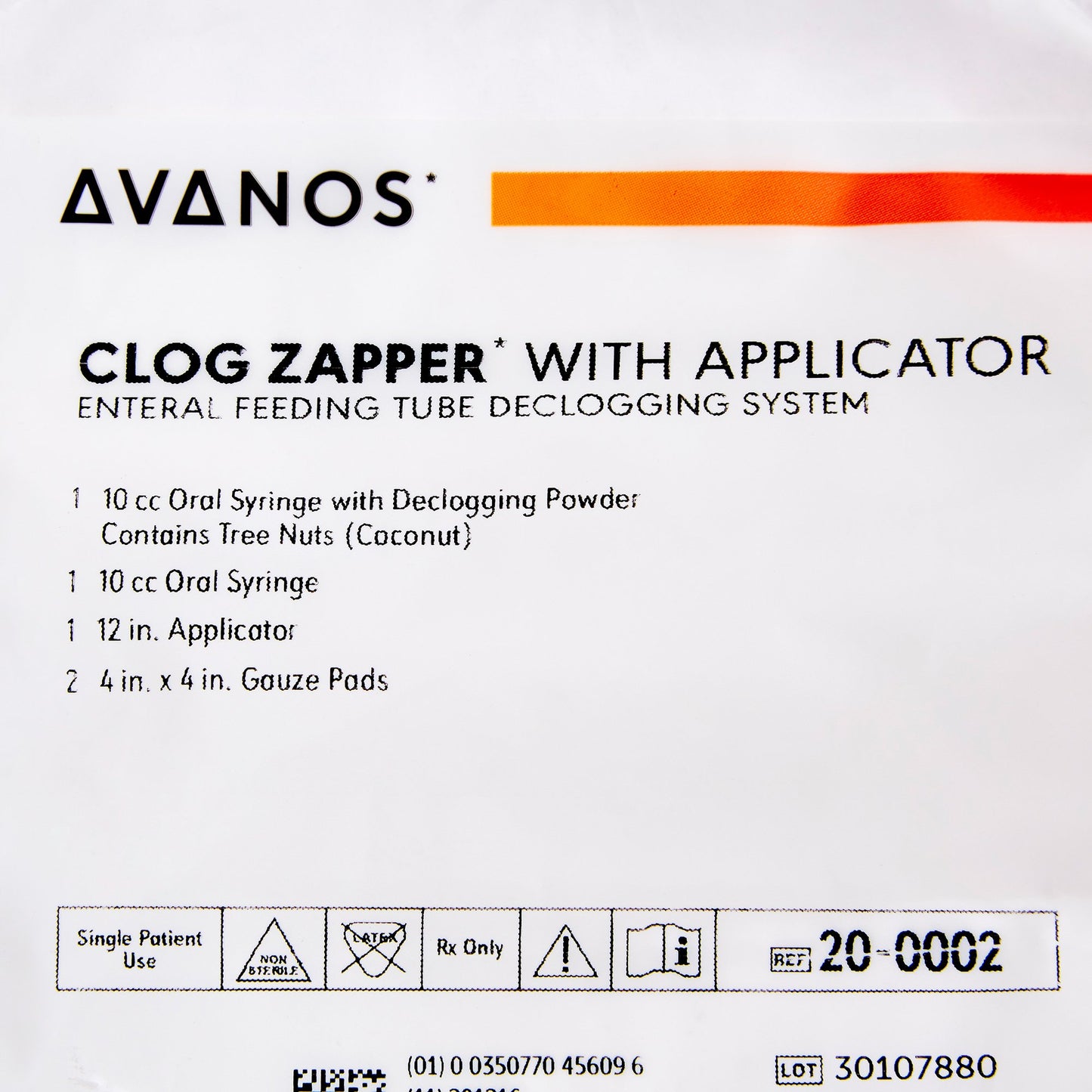 Clog Zapper™ Enteral Feeding Tube Declogger Kit