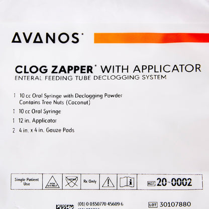 Clog Zapper™ Enteral Feeding Tube Declogger Kit