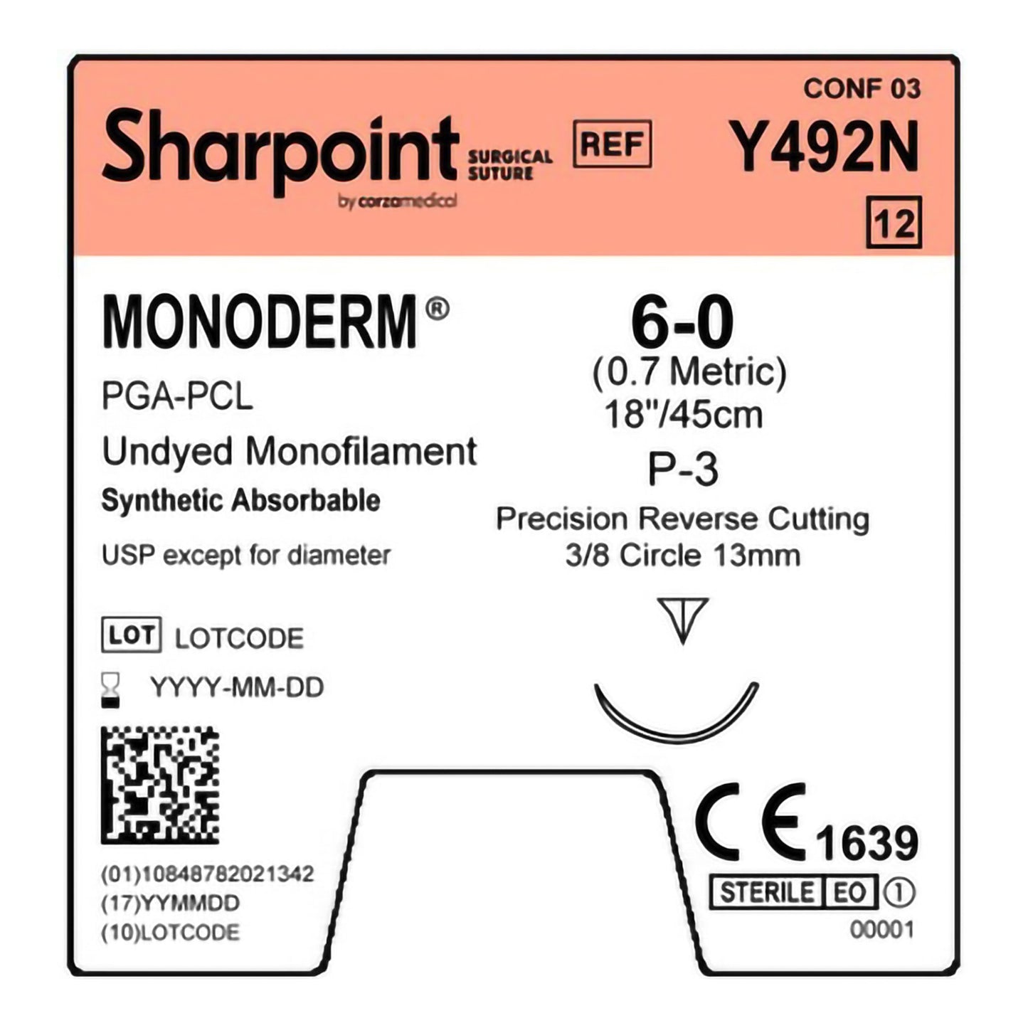 Monoderm™ Suture with Needle