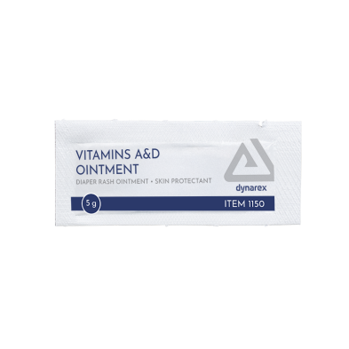 Dynarex WeCare Vitamins A&D Ointment, Packet, Tube, Jar