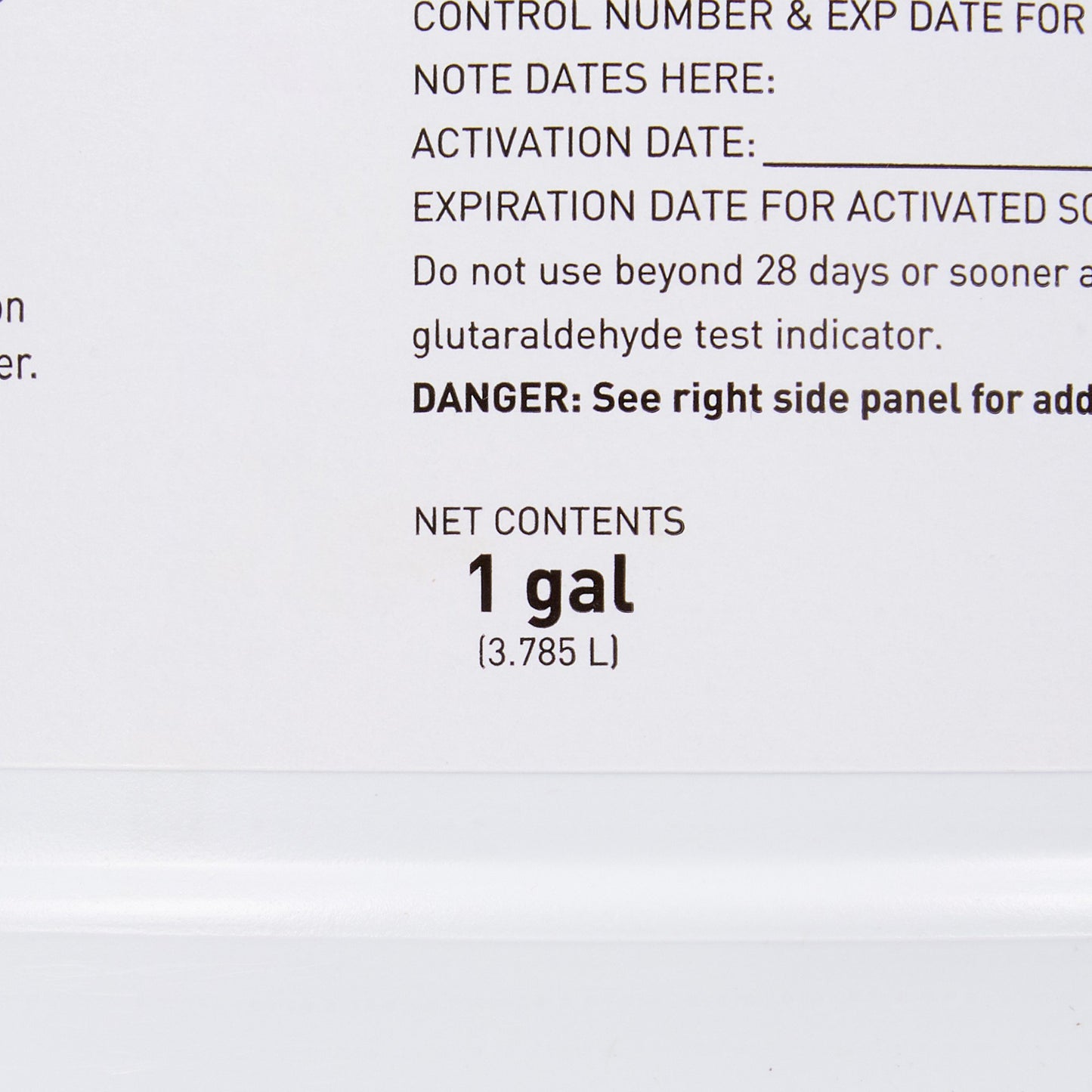 McKesson Glutaraldehyde High Level Disinfectant, 1 gal Jug