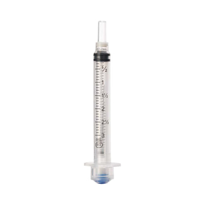 VanishPoint® Syringe with Hypodermic Needle, 23 Gauge, 1-1/2 Inch Needle Length