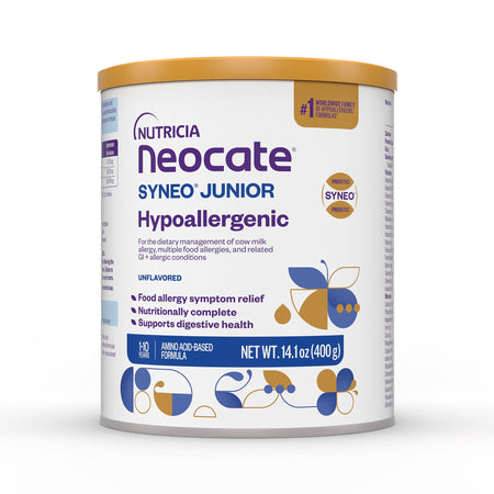 Nutricia North America 196062 Neocate Syneo Junior Hypoallergenic Amino Acid-Based Formula, 14.1-ounce can