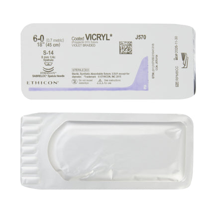 Coated Vicryl™ Suture with Needle