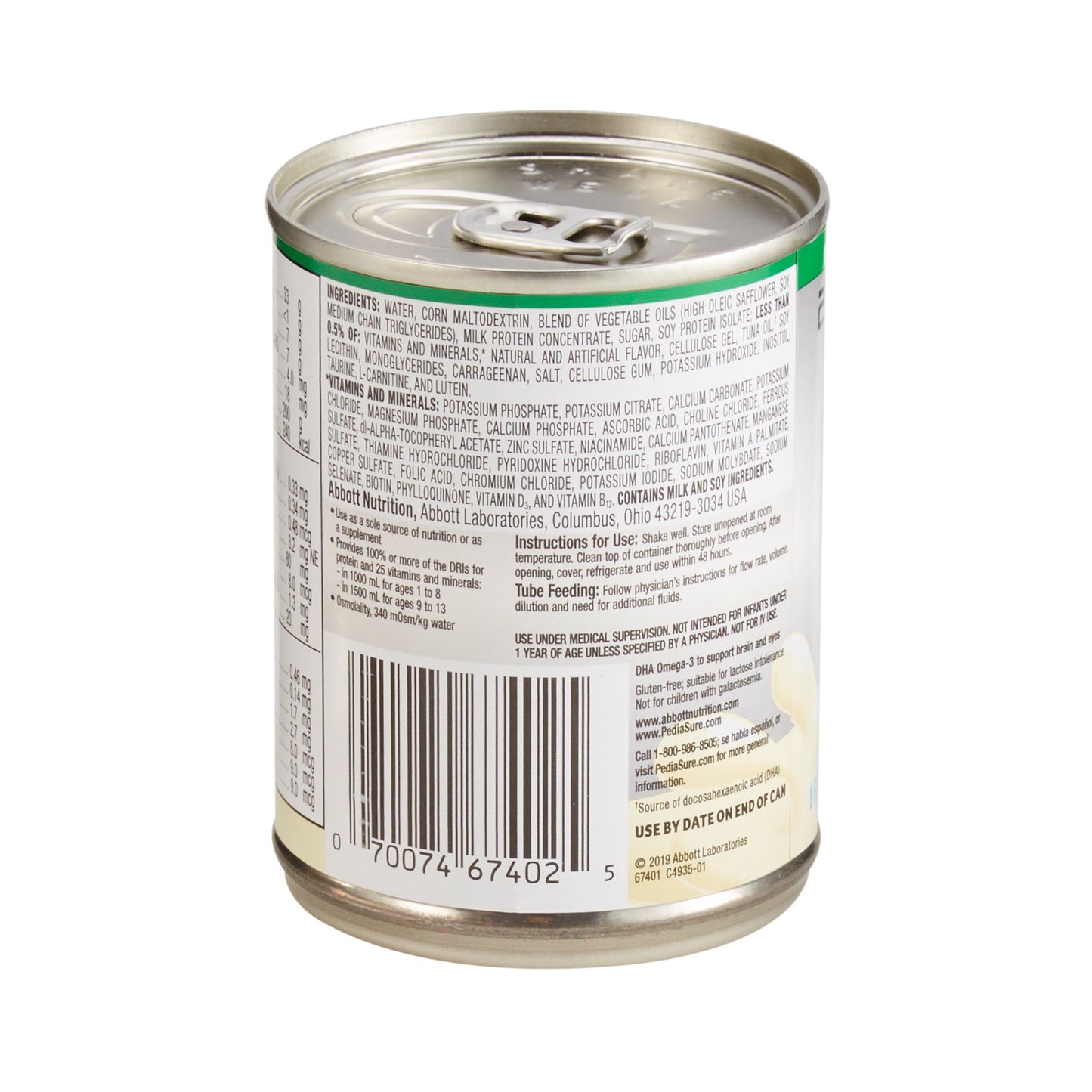 PediaSure® Enteral Formula, Vanilla, 8-ounce can