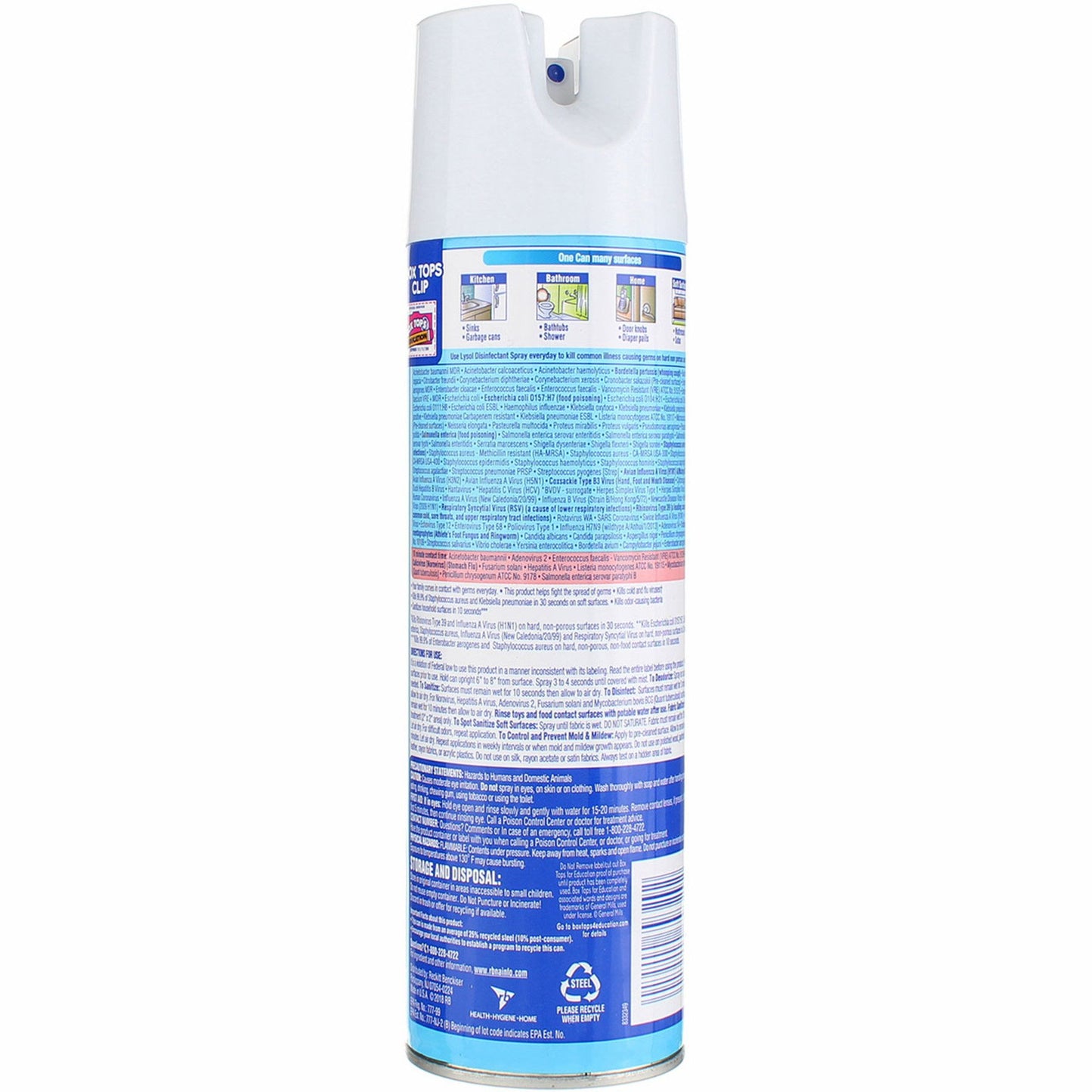 Lysol® Disinfectant Spray Crisp Linen® Scent, Aerosol Can, 19 oz.