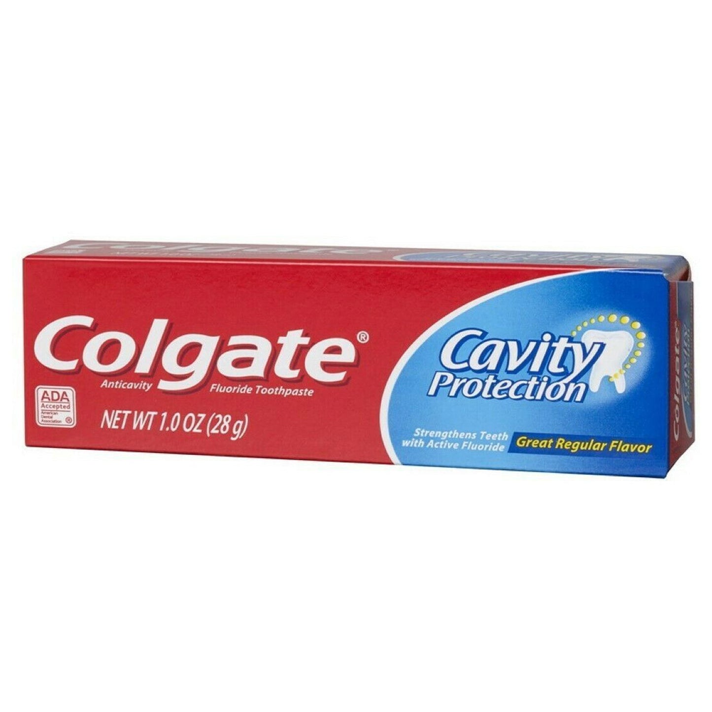 Colgate® Cavity Protection Toothpaste Regular Flavor, 1-ounce tube