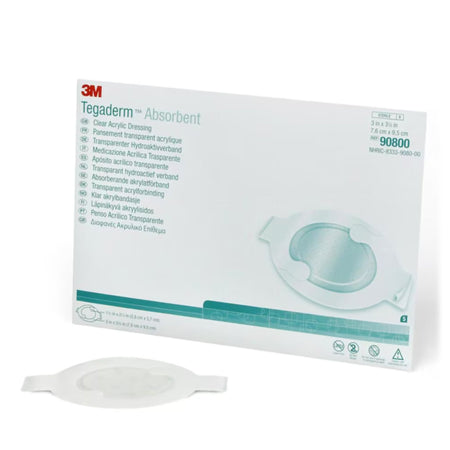 Solventum 90800 3M Tegaderm Absorbent Absorbent Transparent Film Dressing