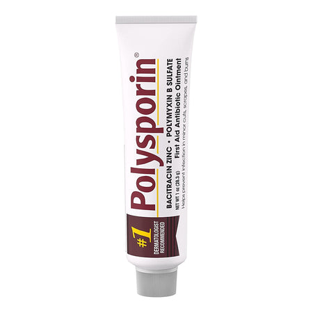 Johnson & Johnson Consumer 512382000 Polysporin Bacitracin / Polymyxin B First Aid Antibiotic, 15 Gram Tube