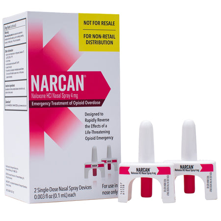 Emergent Devices Inc 69547062702 Narcan Naloxone HCl 4 mg Spray 0.1 mL
