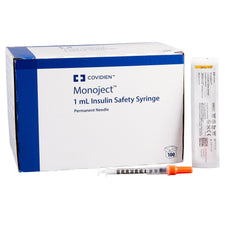Monoject Insulin Syringe 29G 1/2 In 1 mL | Cardinal 8881511110