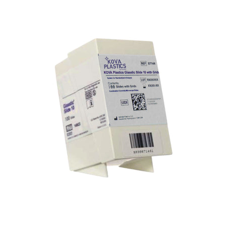 Alltrista Plastics LLC 87157E Kova Glasstic Slide 10 Urinalysis Microscope