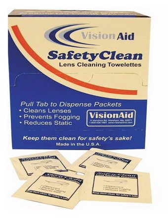 Radians VisionAid SafetyClean Lens Cleaning Towelettes