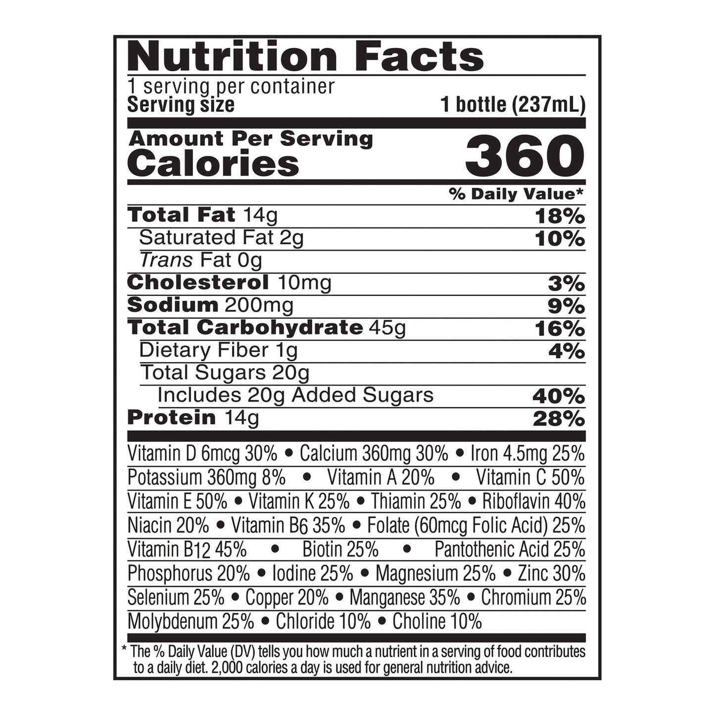 Boost® Plus Strawberry Balanced Nutritional Drink, 8-ounce bottle
