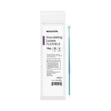 McKesson Inoculating Loop, Light Blue,10 µL, 20 cm Length