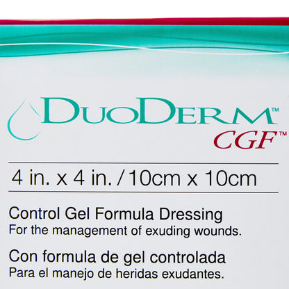 DuoDerm® CGF® Hydrocolloid Dressing, 4 x 4 Inch