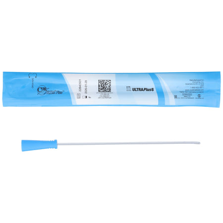 ConvaTec ULTRAPLUS8 Cure Ultra Plus Urethral Catheter, 8 Fr., 8 Inch, Straight Tip
