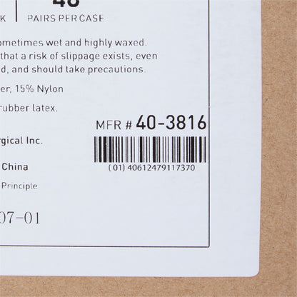 McKesson Terries Slipper Socks, Extra Large by McKesson Brand product image - view 6