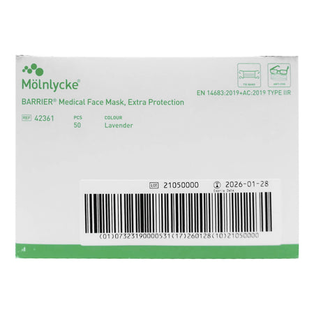 Molnlycke 42361 Barrier Laser Plume Surgical Mask