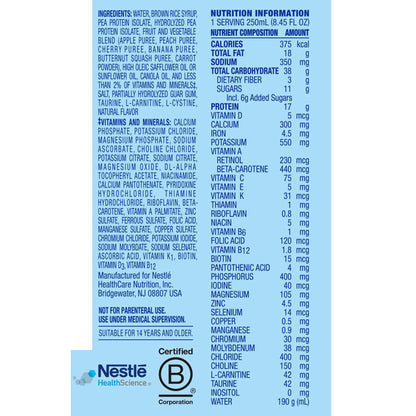 Compleat® 1.5 Original Plant-Based Tube Feeding Formula, Fruit Medley, 250 mL