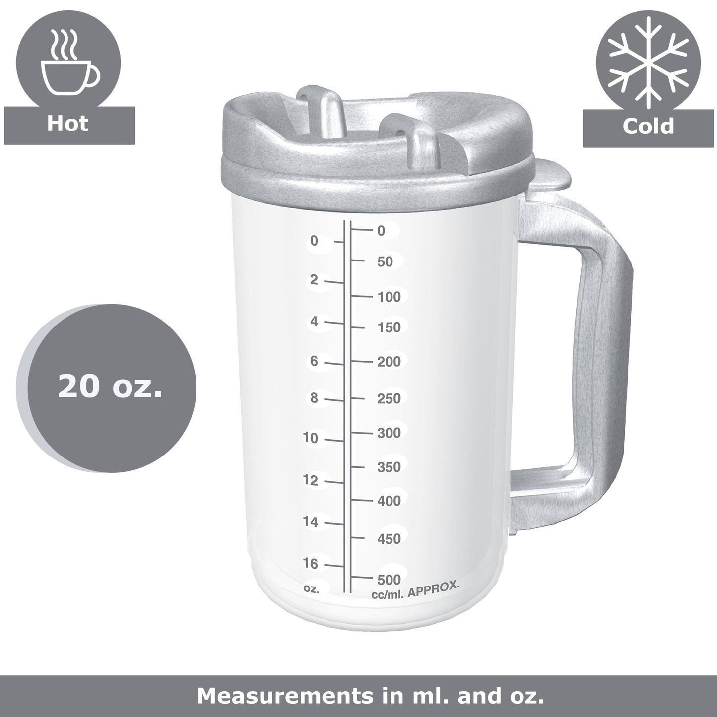 Whirley-DrinkWorks!® Drinking Mug, 20 ounce