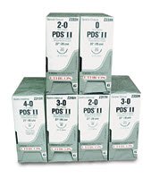 Ethicon Z970H PDS II Polydioxanone Absorbable Suture with Needle, Reverse Cutting Monofilament