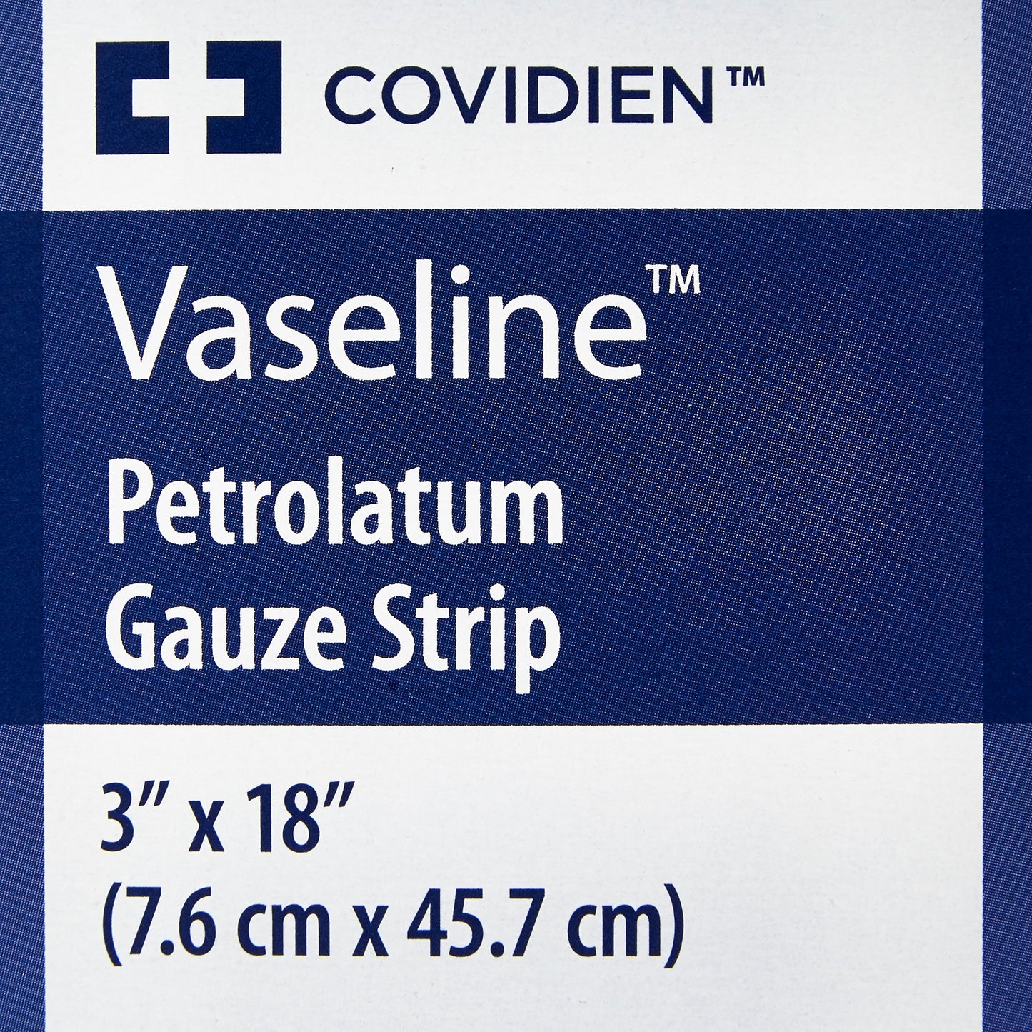 Vaseline® Petrolatum Impregnated Dressing, 3 x 18 Inch
