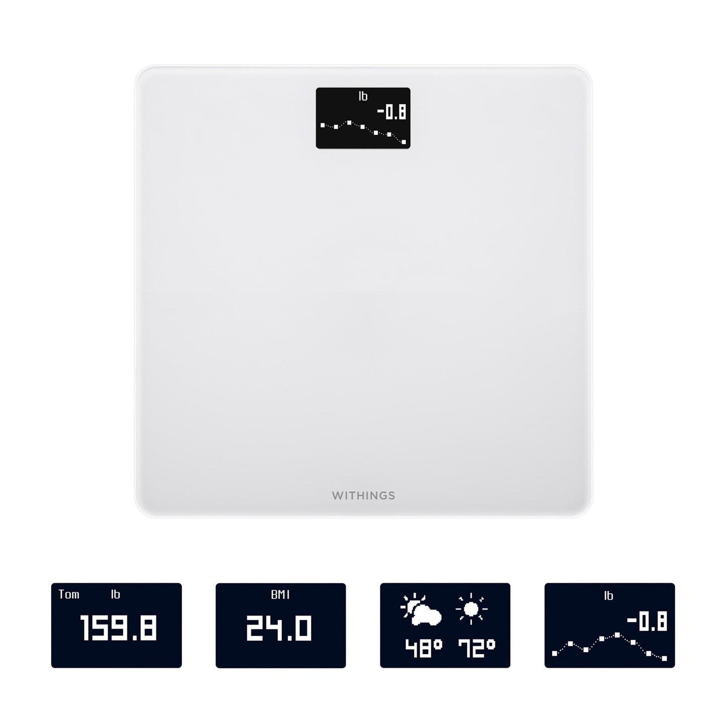 Withings Body Wifi Smart Scale, White by Withings Inc product image - view 8