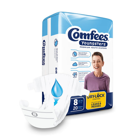 Attends CMF-8 Comfees Youngsters Premium Youth Diapers, Size 8