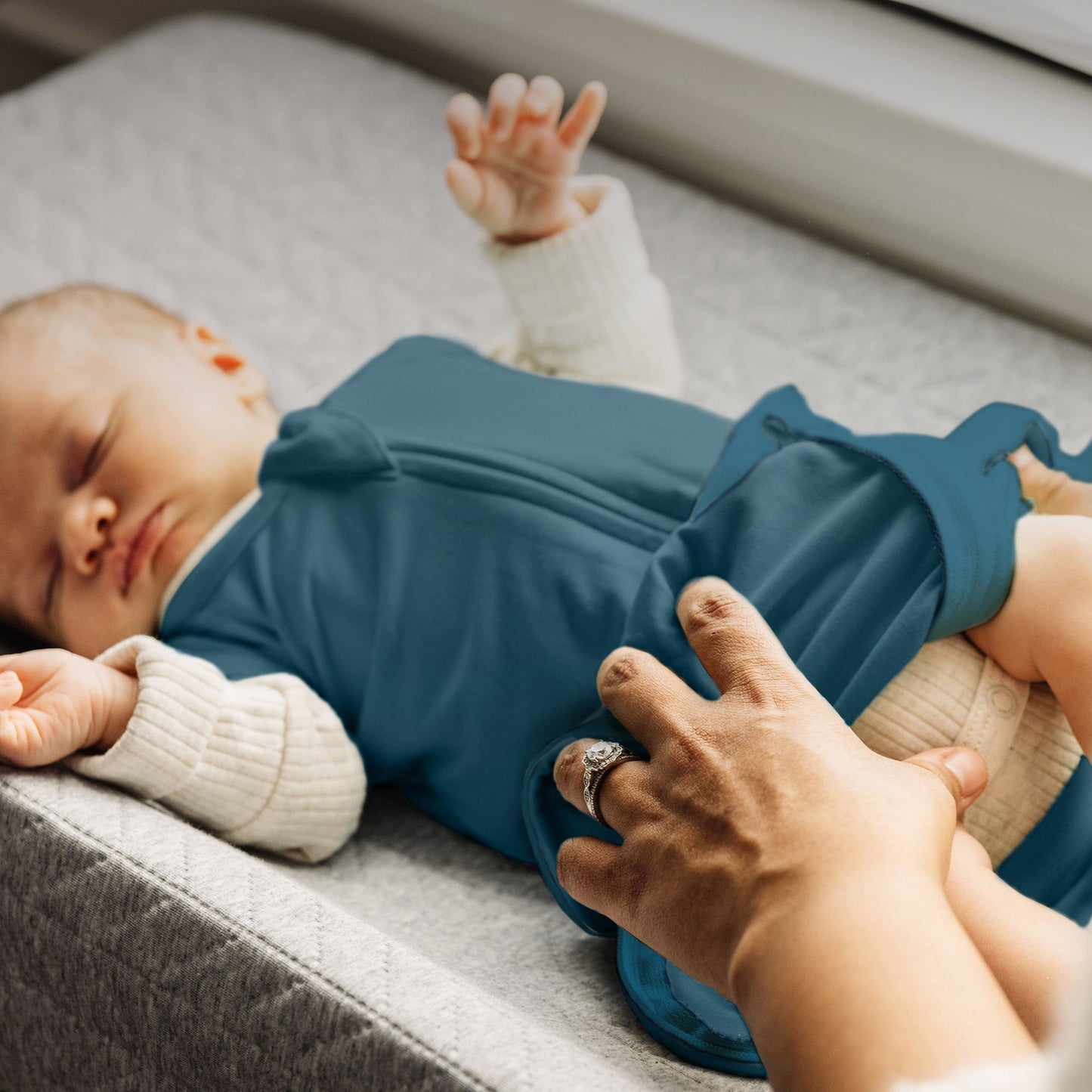 Dream Sleeper with Swaddle Owlet® Rayon NonSterile